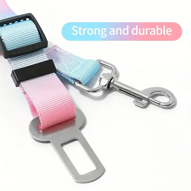 Pet Safety Belt for Dogs, Car Seat Artifact for Small and Medium Puppies, Safety Buckle for Cats, Fighting Teddy Supplies